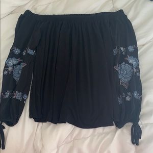 off the shoulder top from american eagle